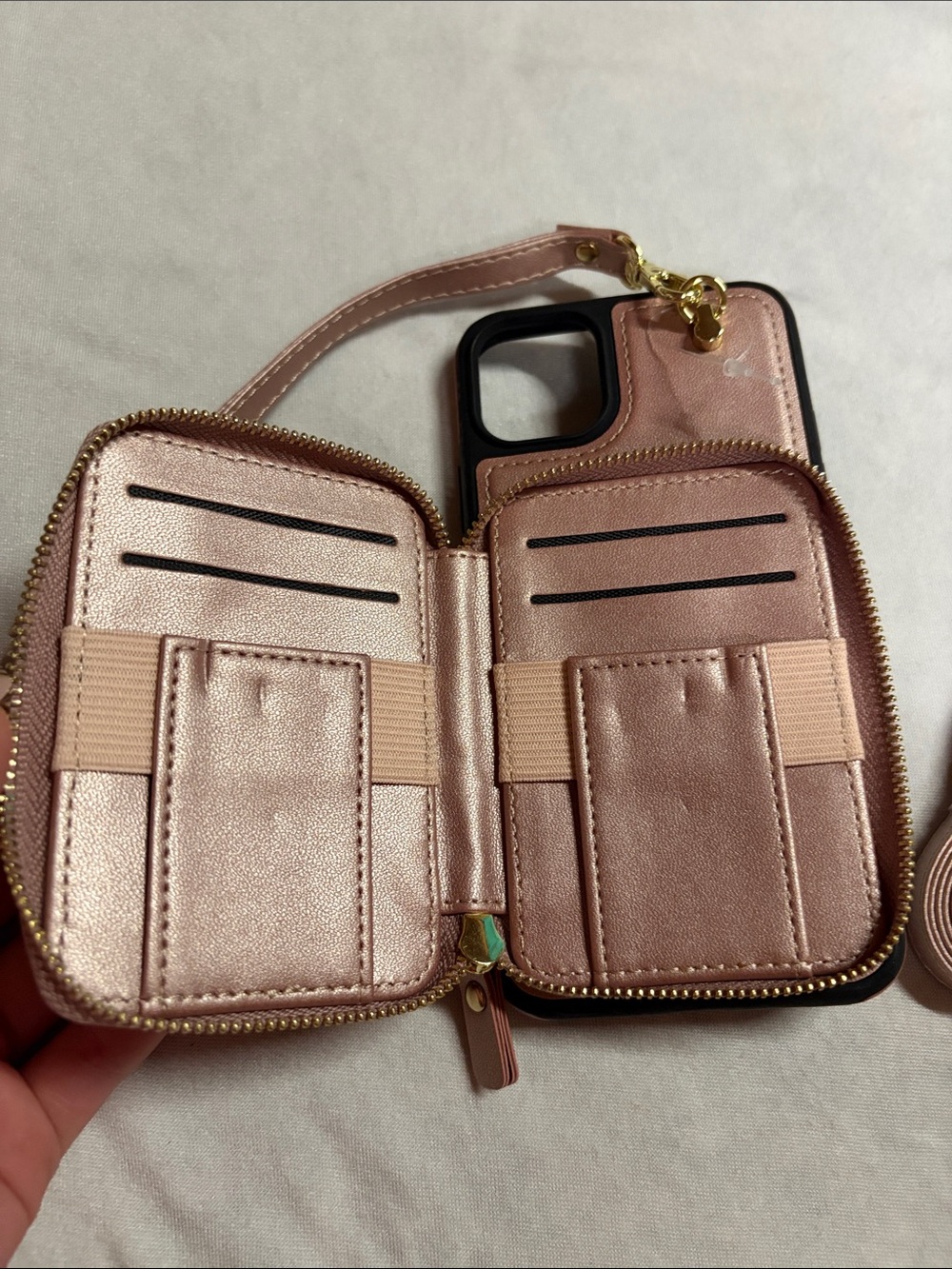 Preppy Rose Gold Phone Case - Picture 5 of 8